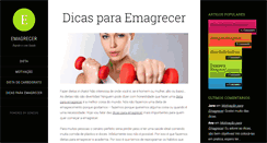 Desktop Screenshot of emagrecer.net
